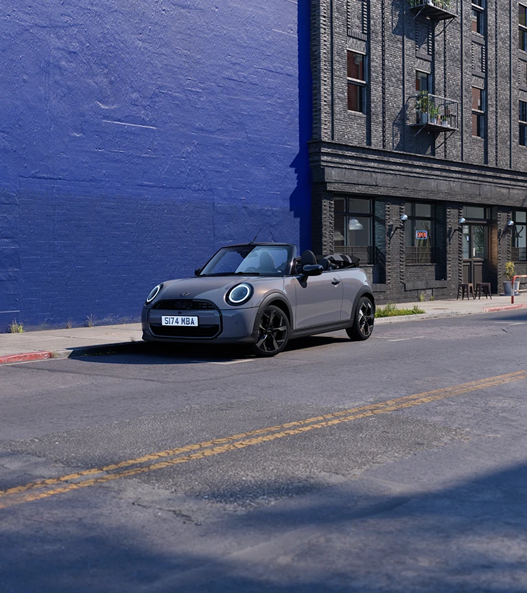 MINI Cooper Cabrio - vista frontal - Sparkling Copper Grey