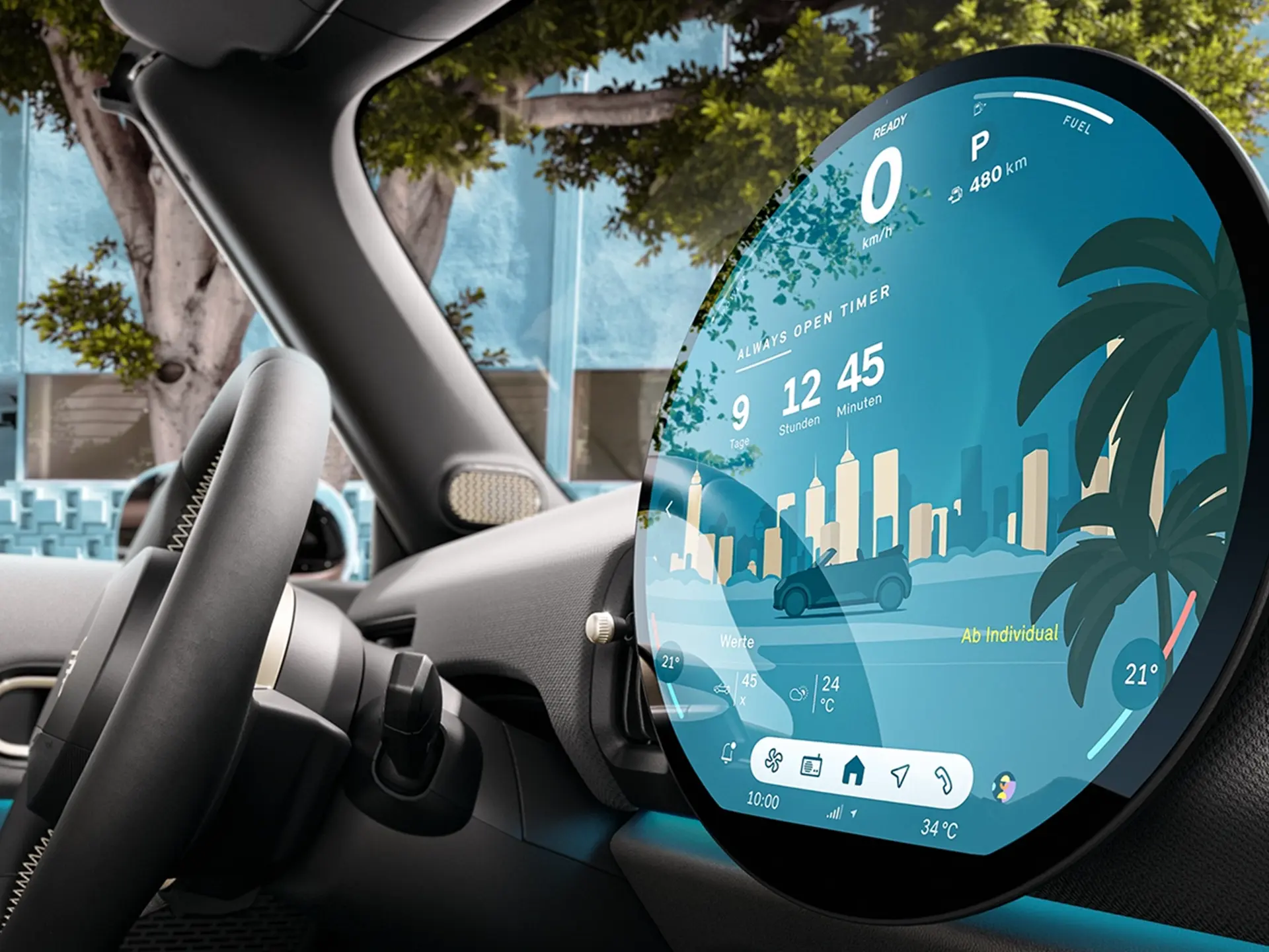 MINI Cooper Cabrio - experiencia digital - sistema operativo mini 9