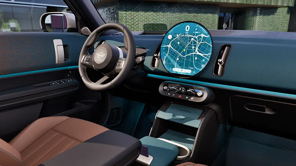amplio interior